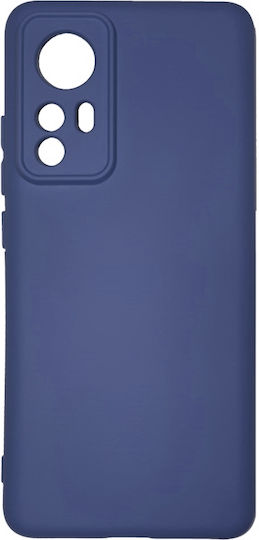 Back Cover Σιλικόνης / Υφασμάτινο Navy Μπλε (Xiaomi 12 Pro)