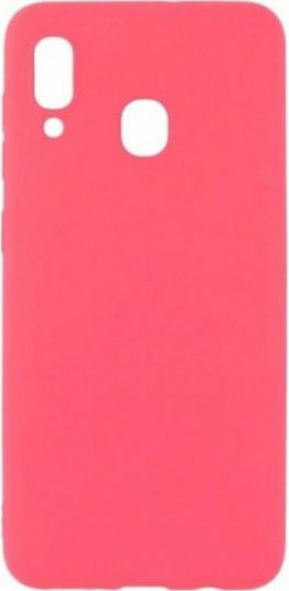 MATT Back Cover Σιλικόνης Ροζ (Galaxy A30)