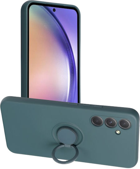 5G Silicone Back Cover Green (Galaxy A54)