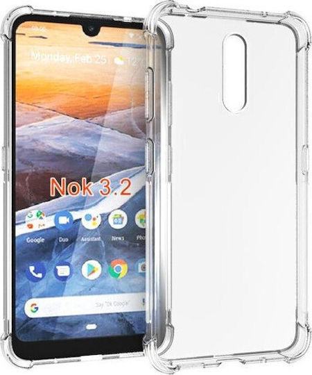 Back Cover Σιλικόνης 0.5mm Διάφανο (Redmi A1 / A2Nokia 3.2)