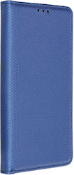 Synthetic Leather Book Navy Blue (Moto G73)