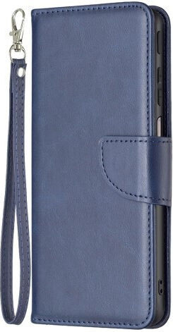 Support View Wallet Leather Navy Blue (Moto G31)