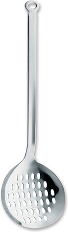 Ghidini Slotted Spoon Shallow Stainless Steel Silver