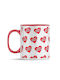 Babaco Ceramic Cup Red