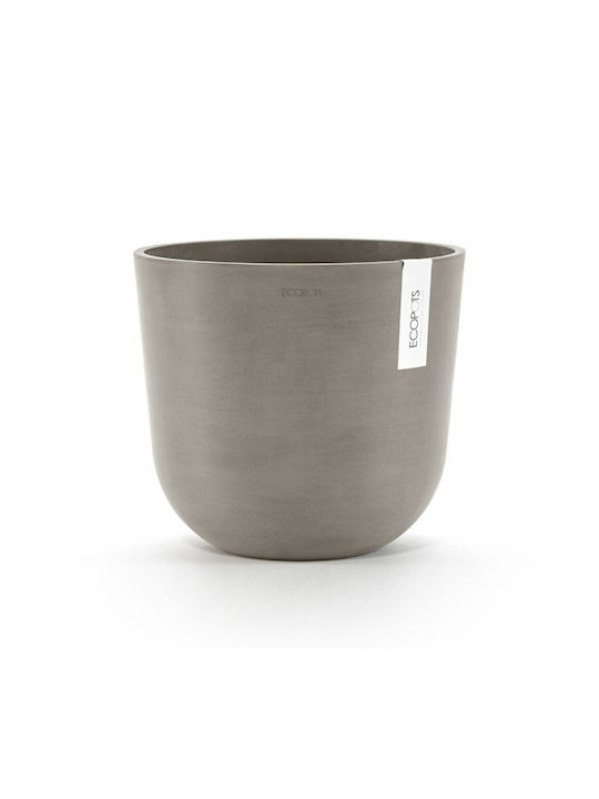 Ecopots Oslo Ghiveci de flori 25x21.8cm Taupe 74.029.25TWA