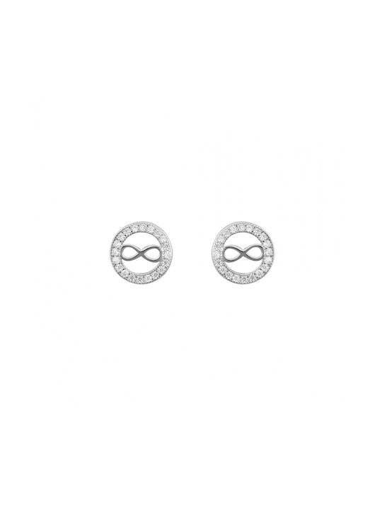 Infinity Earrings Silver 925