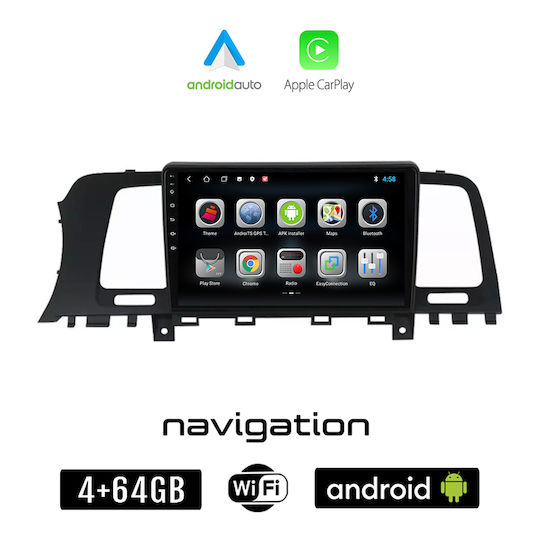 Booma Ηχοσύστημα Αυτοκινήτου για Nissan Murano 2007-2014 (Bluetooth/USB/WiFi/GPS/Apple-Carplay/Android-Auto) με Οθόνη Αφής 9"