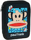 Back Me Up Paul Frank Pencil Case Full with 2 Compartments Multicolored