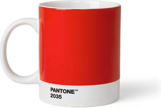 Pantone Becher aus Porzellan Rot 340ml Pantone Becher aus Porzellan Rot 340ml