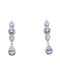 BRIDAL EARRINGS MADE OF SILVER 925 RSLS352