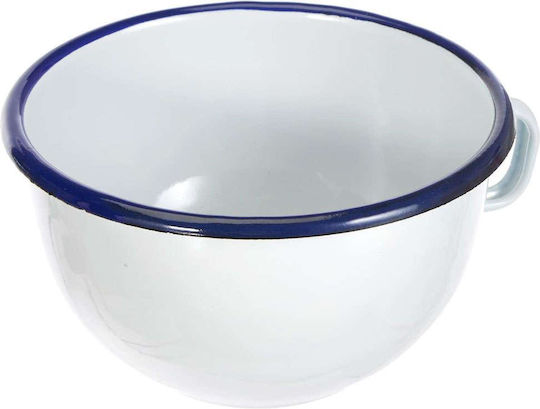 Ibili Becher Emaille Weiß