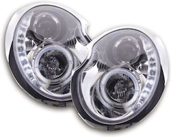 Diederichs Lumini frontale Lumini LED pentru Mini Cooper BMW Mini R50/R52/R53 Dragonlight cromat 01-06 2buc