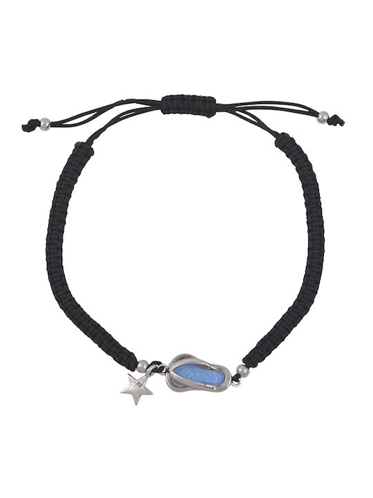 Sava Jewellery Damen Armband Makramee aus Silber