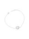 Sava Jewellery Damen Armband Kette aus Silber mit Zirkon