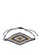 Sava Jewellery Damen Armband Makramee aus Kabel mit Perlen
