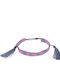 Sava Jewellery Damen Armband Makramee aus Kabel mit Perlen