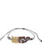Sava Jewellery Damen Armband Makramee aus Kabel mit Perlen
