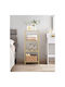 Bibliothek Gold 40x30x95cm