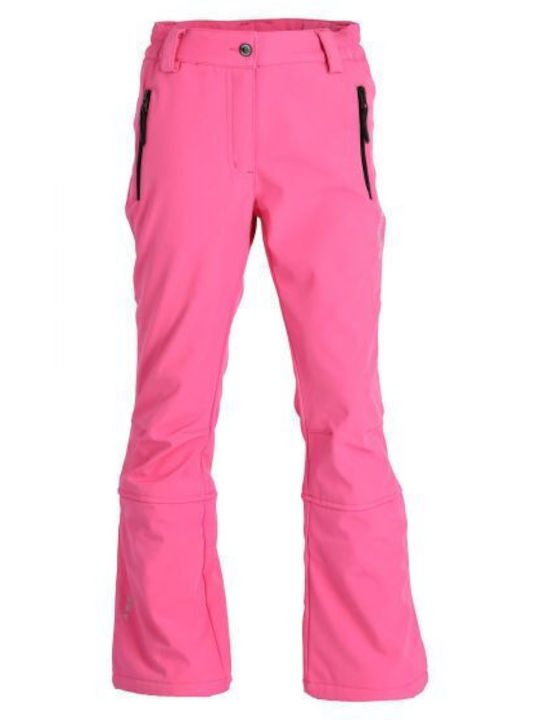Icepeak Lenexa 251045542-620 Kids Trousers for Ski & Snowboard Soft Shell Pink