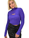 Potre Women's Blouse Long Sleeve with V Neckline Purple 2Pack