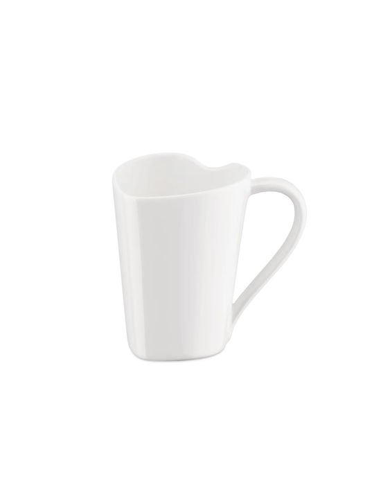 Alessi Becher aus Porzellan Weiß