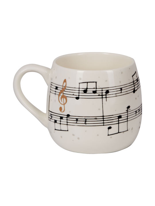 Die Spiegelburg About Music Porcelain Cup White