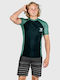 Brunotti Waimea Men's Short Sleeve Sun Protection Shirt Green