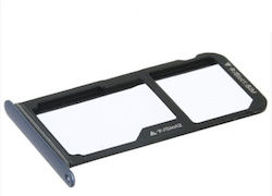 Υποδοχή Κάρτας Dual SIM SD SIM Tray Μπλε για Huawei P10 Lite Υποδοχή Κάρτας Dual SIM SD SIM Tray Μπλε για Huawei P10 Lite