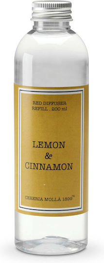 Cereria Molla Refill Liquid for Diffuser with Fragrance Lemon 25502 200ml