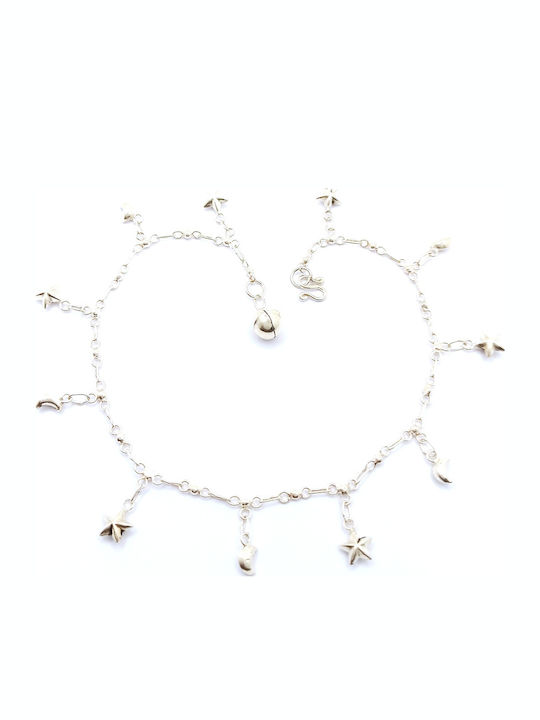 PS Silver Silver Foot Chain 25cm
