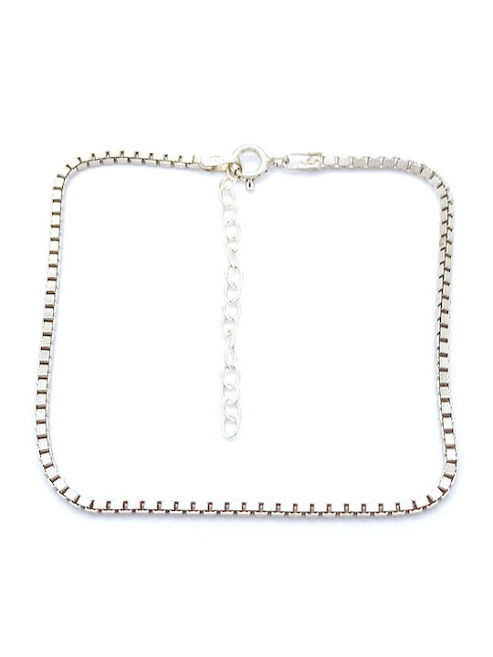 PS Silver Fußarmband aus Silber