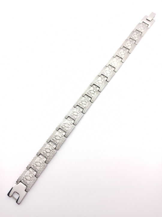 PS Silver Bracelet made of Steel