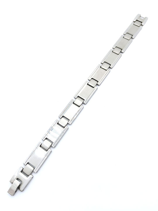 PS Silver Bracelet made of Steel