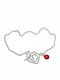 Tatu Moyo Red Foot Chain