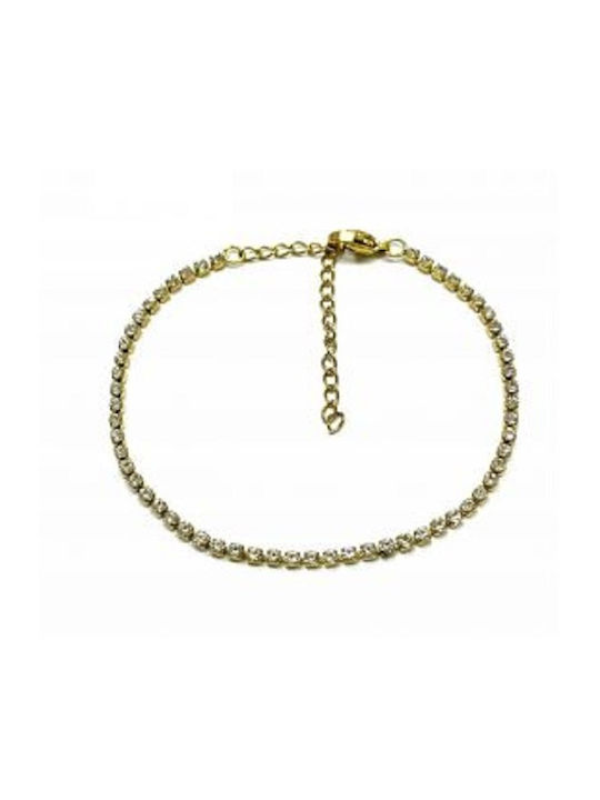 Kostibas Fashion Bracelet made of Steel Gold Plated