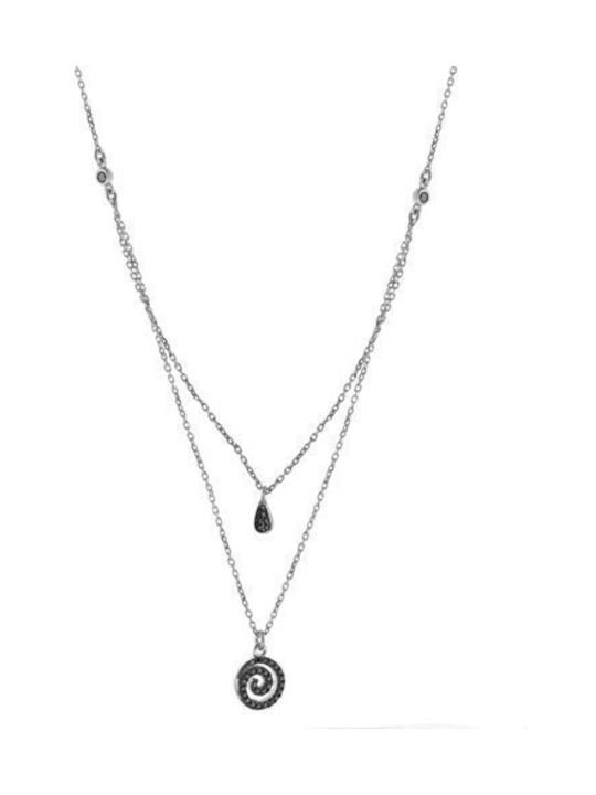 Paraxenies Necklace Double from Silver