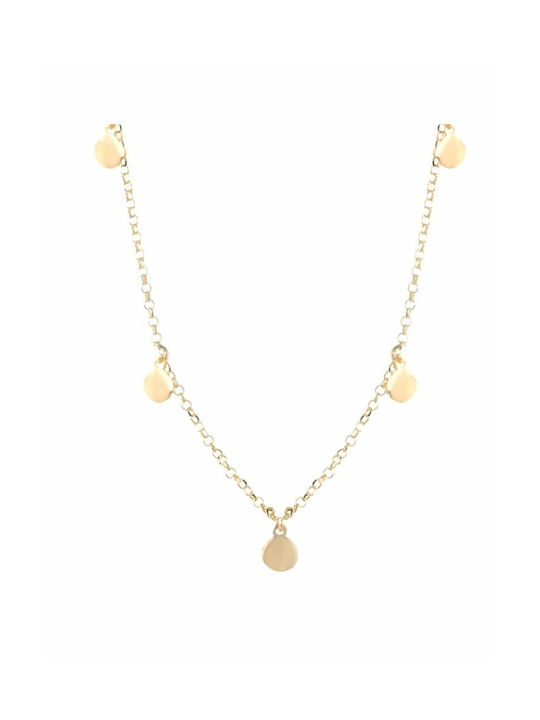 Paraxenies Necklace from Gold Plated Silver