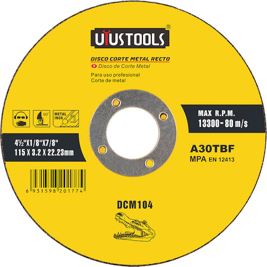 UYUS TOOLS Cutting Disc Metal Hole Diameter 180mm 1pcs