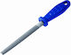 Lux Tools Λίμα Μετάλλου Ημιστρόγγυλη με Λαβή