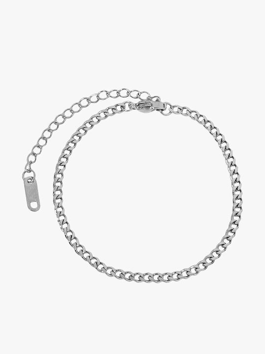 Theodora's Jewellery Αλυσίδα Χειρός από Ατσάλι