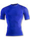 Joma Brama Herren Thermo Kurzarmshirt Blau