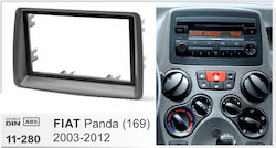 Ice DIN Fascia Panels 2 Din for Fiat Panda 2003-2012