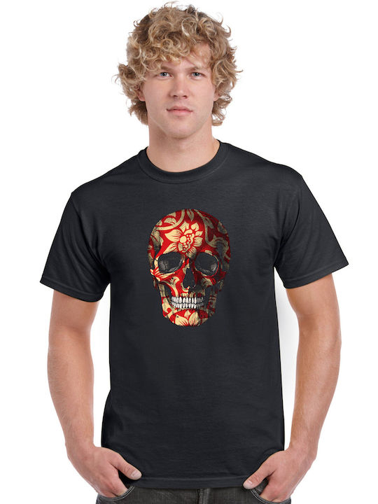 Pegasus Skull T-shirt Schwarz