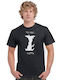 Pegasus Death Note T-shirt Μαύρο Βαμβακερό