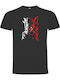 Tshirtakias T-shirt Naruto Μαύρο