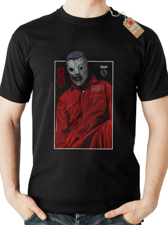 Rock Deal T-shirt Slipknot σε Μαύρο χρώμα