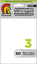Legion Wargames LLC Kartenhüllen 50 Stück Transparente