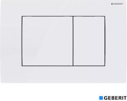Geberit Delta 30 Плоча за тоалетни чинии Двойно промиване Geberit Delta 30 Плоча за тоалетни чинии Двойно промиване