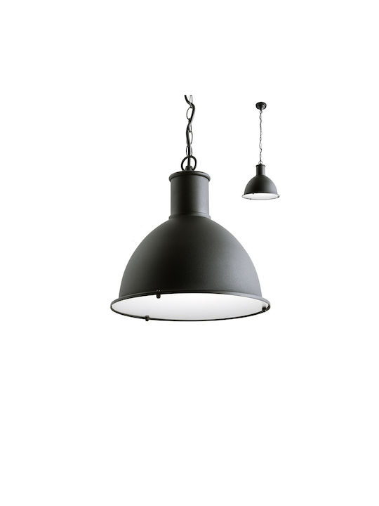 Redo Group Outdoor Hanging Ceiling Light E27 in Black Color 9527