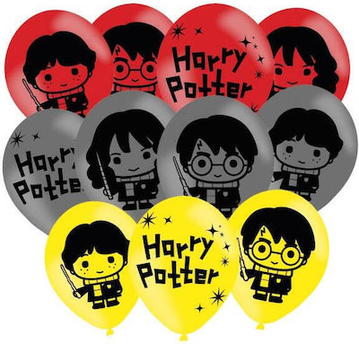 Μπαλόνια Harry Potter Πολύχρωμα 27.5εκ. 6τμχ